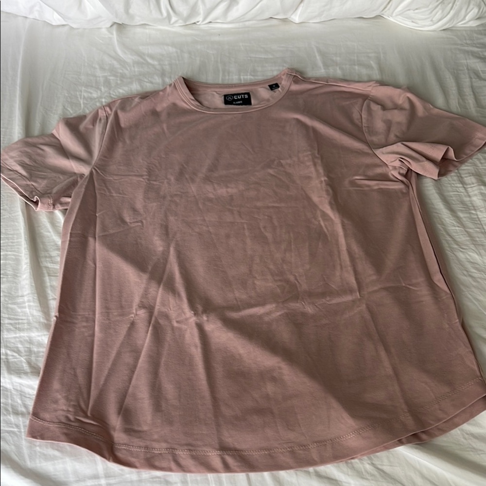 Cuts Pink Short Sleeve Tee